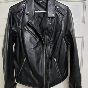 Torrid faux leather moto jacket